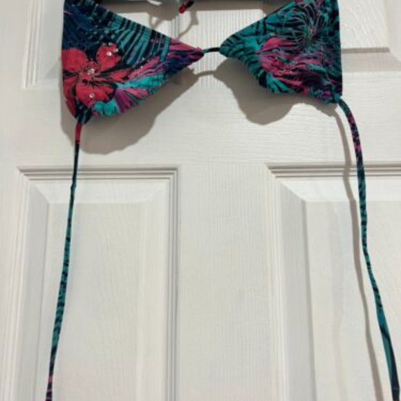 Floral String Bikini Top Brand New NWT - Picture 4 of 9